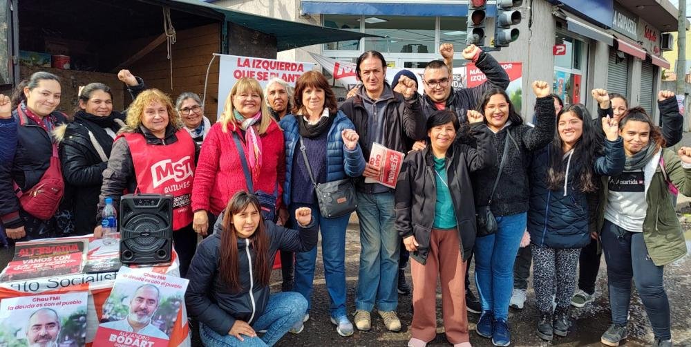 Ripoll y Iaccarino recorrieron la feria de La Cañada: "La Izquierda crece porque crece la bronca"