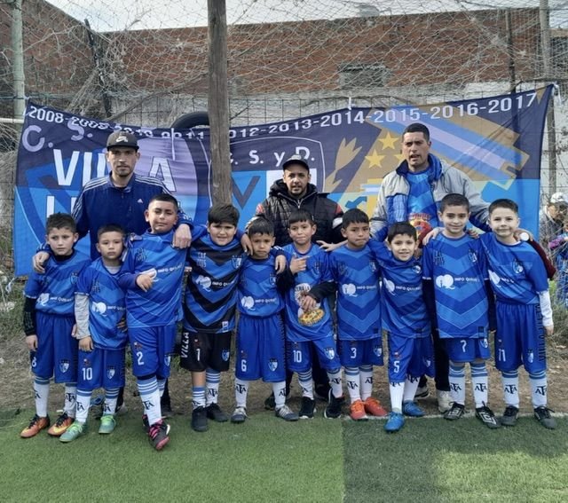 Gran desempeño de los chicos del Club "Villa Luján" en la Liga Municipal de Fútbol 7