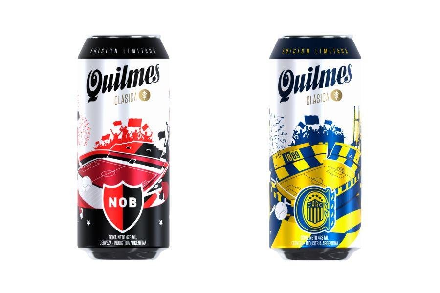 Quilmes lanza dos nuevas ediciones limitadas de Newell's y Rosario Central