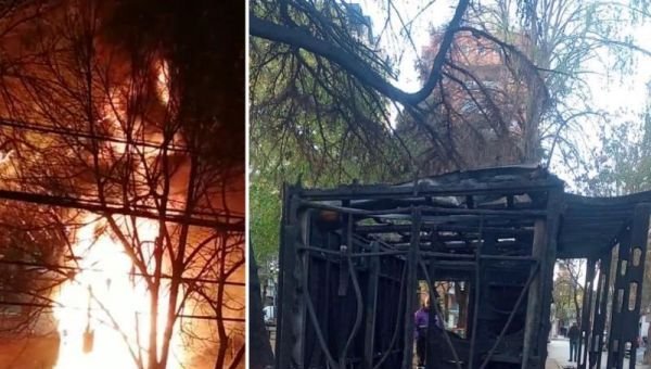 Incendiaron otro EcoPunto en Quilmes
