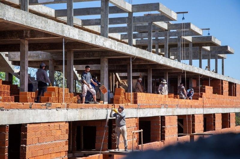 Avanza la obra de 48 viviendas en el barrio Frattasi