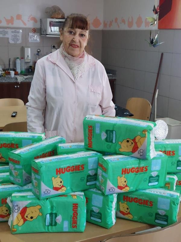 "Semana del Prematuro": Donan pañales y alimentos al Hospital Iriarte