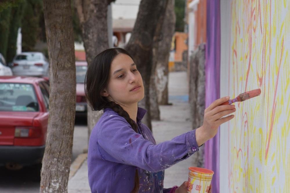 Muralista quilmeña representó al país en evento internacional en México