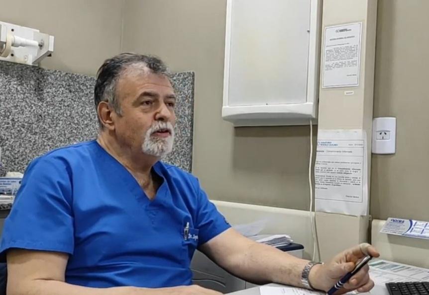 Pesar por la muerte del médico quilmeño Fernando De Grossi