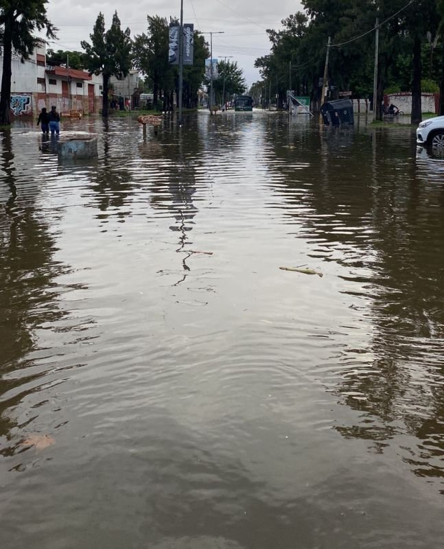 La sudestada golpeó duro en La Ribera de Quilmes y Bernal