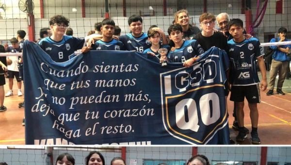 El Club Quilmes Oeste brilla en el vóley con varios podios en el torneo BQM