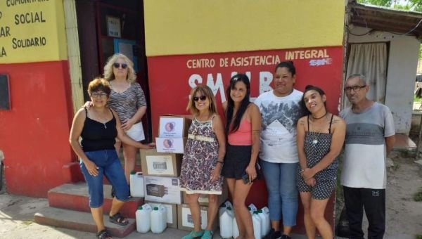 Mujeres Líderes en Acción y el Rotary de Ezpeleta se unen para ayudar a damnificados por las inundaciones