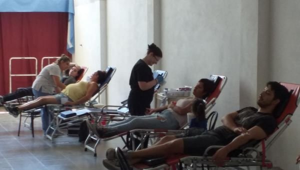 Exitosa jornada de donación de sangre para el Garrahan