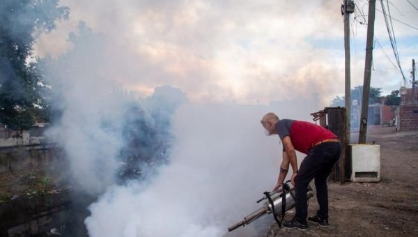 El Municipio realiza operativos de fumigación en todo el distrito