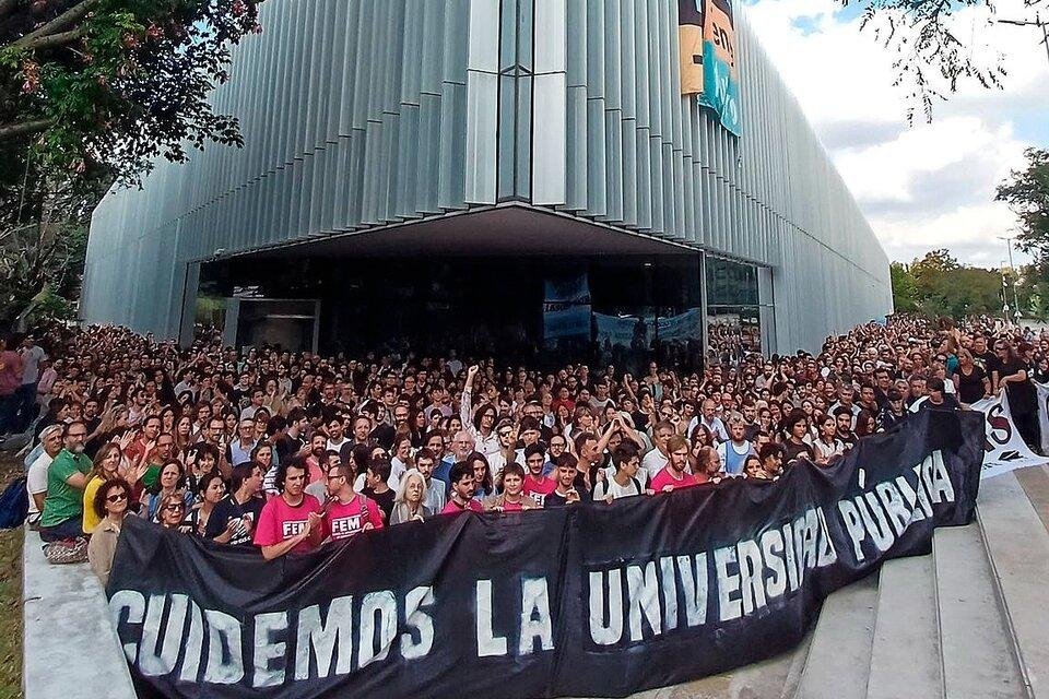Las Universidades negaron un acuerdo con el Gobierno y ratificaron la marcha del 23 de Abril