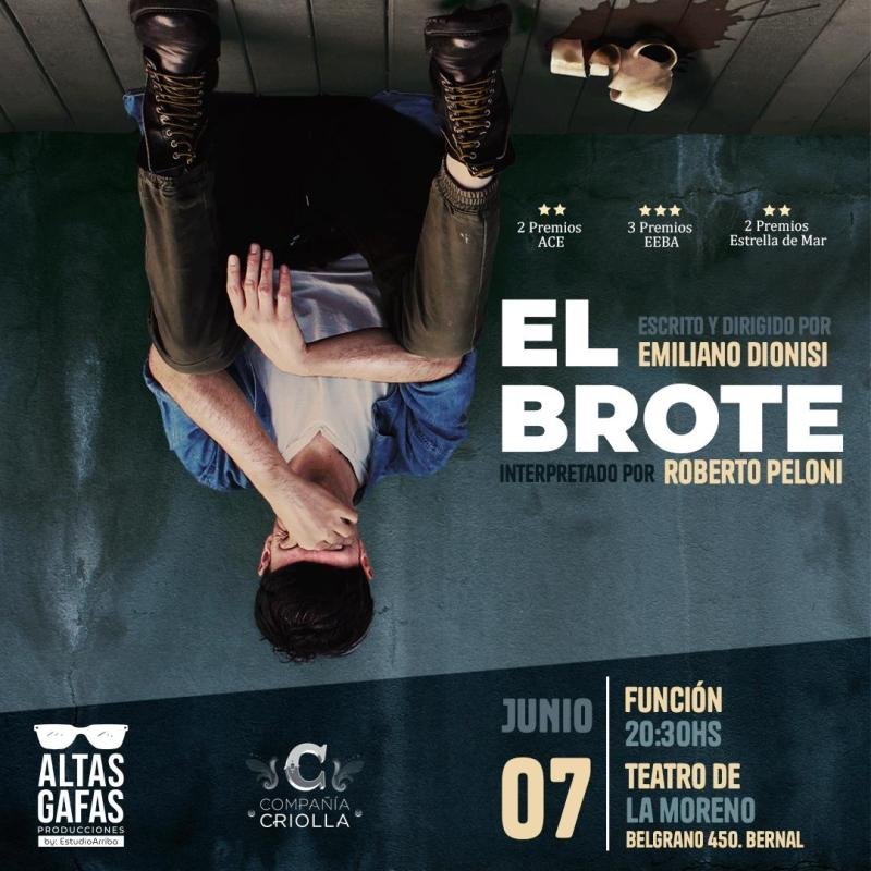 El fenómeno teatral de la cartelera porteña, "El Brote", llega a Bernal