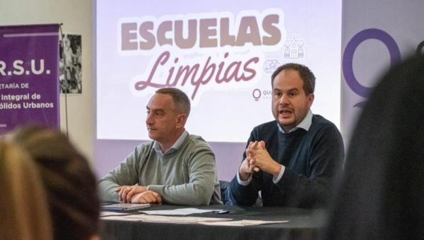 Presentaron el programa "Escuelas Limpias"