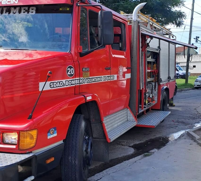 Agitado mediodía para los Bomberos Voluntarios