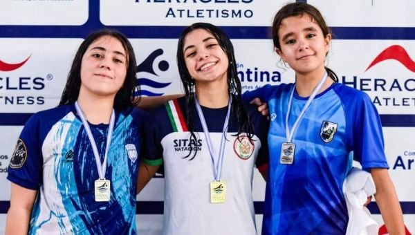 Nadadora del Club Quilmes Oeste se subió al podio en Campeonato Nacional