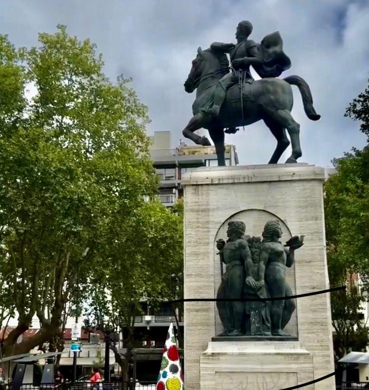 Homenaje al Gral. San Martín en Quilmes