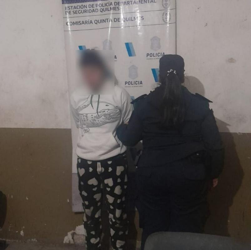 Detuvieron a una mujer armada que habría intentado robar en una gomería