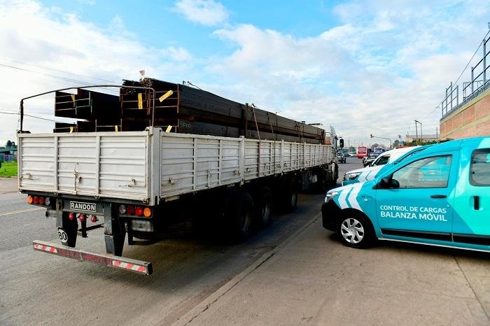 Provincia sacó de las calles camiones con más de 33 toneladas de exceso en carga