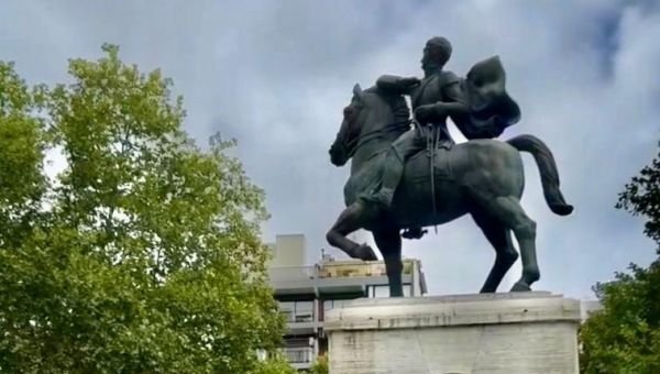 Homenaje al Gral. San Martín en Quilmes