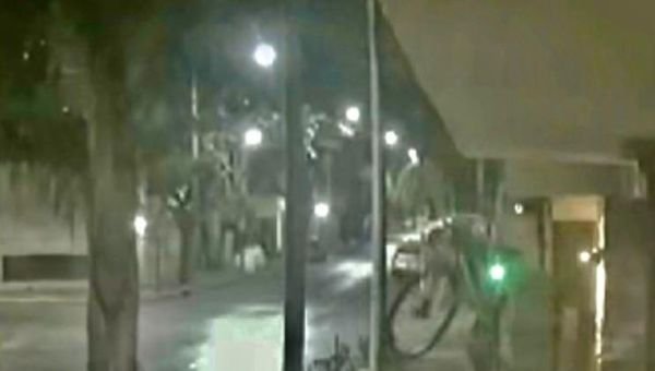 [VIDEO] Treparon a un balcón y robaron dos bicicletas