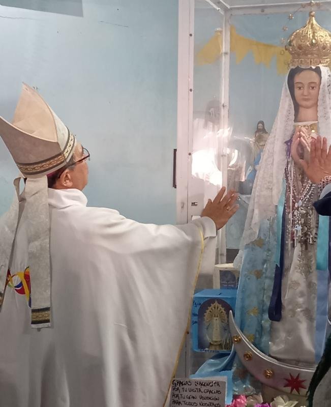 La imagen de la "Virgen de Itatí" llegó a Quilmes