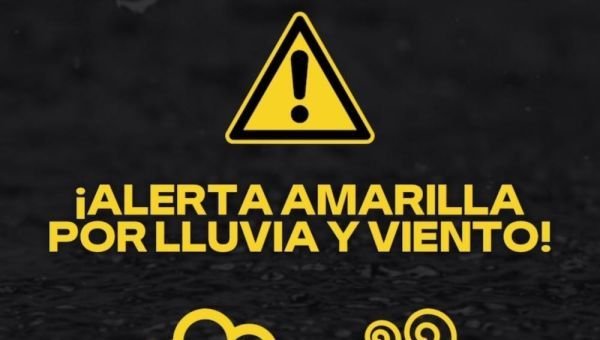 ¿Se viene el cielo abajo? Doble alerta amarilla por tormentas y viento en la región