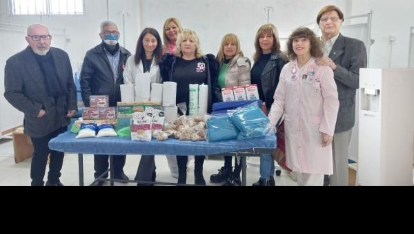 Generosa donación al servicio de Oncología del Hospital de Quilmes