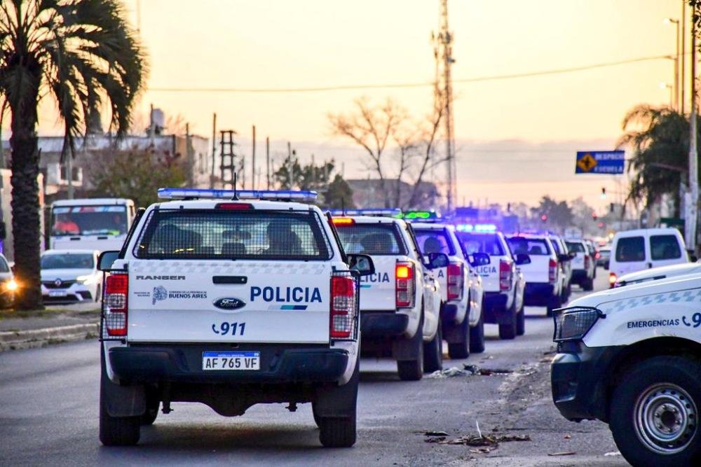 Megaoperativo de seguridad conjunto entre Quilmes, Varela y Brown