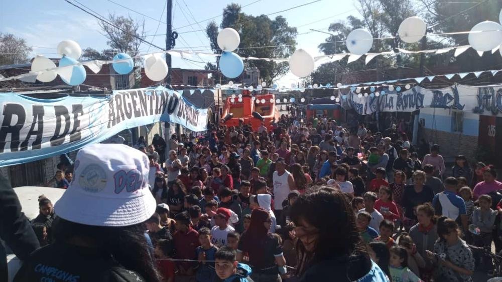 Gran festejo por el "Día del Niño" en Argentino de Quilmes