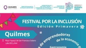 Quilmes recibe la primavera con un festival por la inclusión