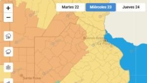 Alerta por tormenta eléctrica, ciclón extra tropical y crecida del rio