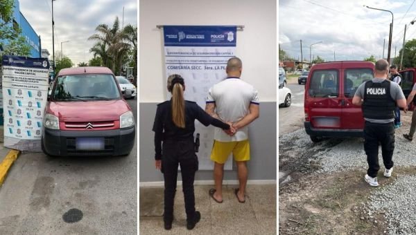 Empleado del Servicio Penitenciario fue detenido por manejar una camioneta robada en Quilmes