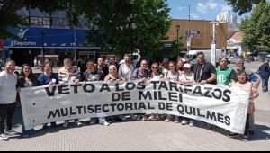 Convocan a una marcha contra los tarifazos de Milei