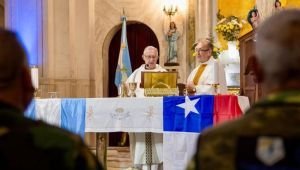 Misa en Quilmes por el 40° Aniversario del "Tratado de Paz y Amistad" entre Argentina y Chile