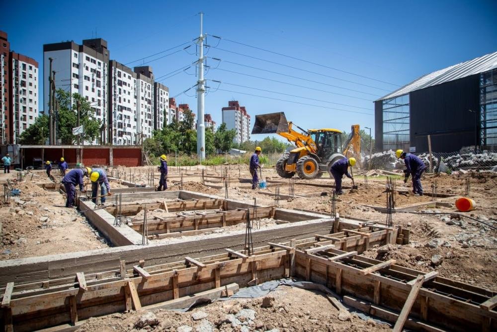 Comenzaron a construir la nueva Veterinaria Municipal