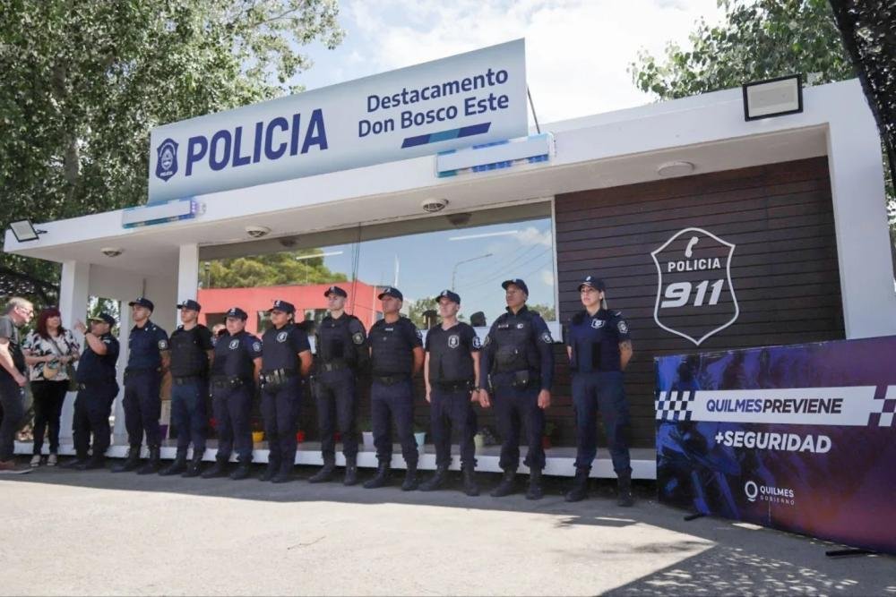 Quedó inaugurada la nueva base operativa de la Subestación de Policía