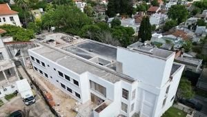 Avanzan las obras del nuevo pabellón pediátrico del Hospital Iriarte