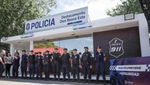 Quedó inaugurada la nueva base operativa de la Subestación de Policía