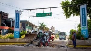 Avanza el Plan de Bacheo con hormigón en calles y avenidas