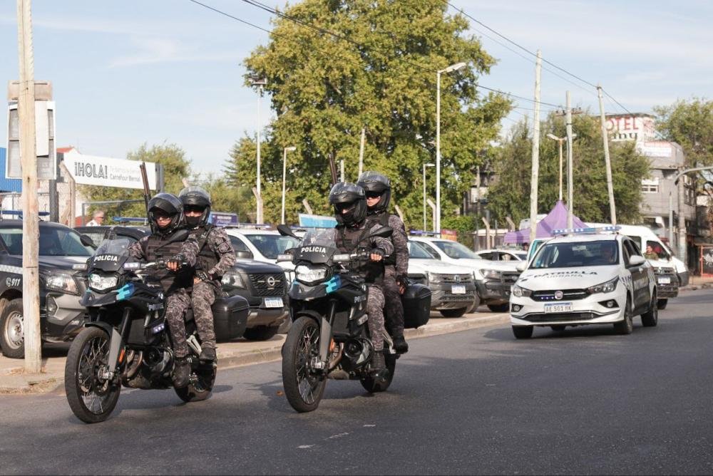 Nuevo megaoperativo de saturación policial en Bernal