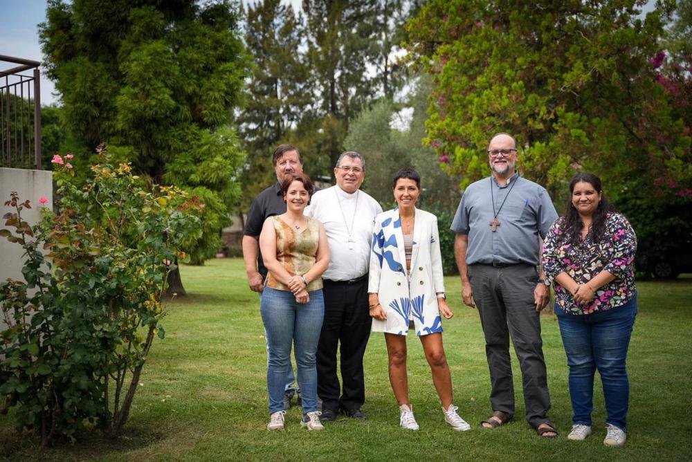 Mayra Mendoza se reunió con los obispos de Quilmes para dialogar sobre la situación social del distrito