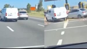 Inhabilitaron y multaron a conductor quilmeño que se peleó en la Autopista