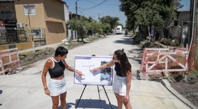 Mayra Mendoza: "La obra pública es fundamental porque genera trabajo, progreso y dignidad"