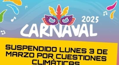 La intensa lluvia en Quilmes obligó a suspender los carnavales